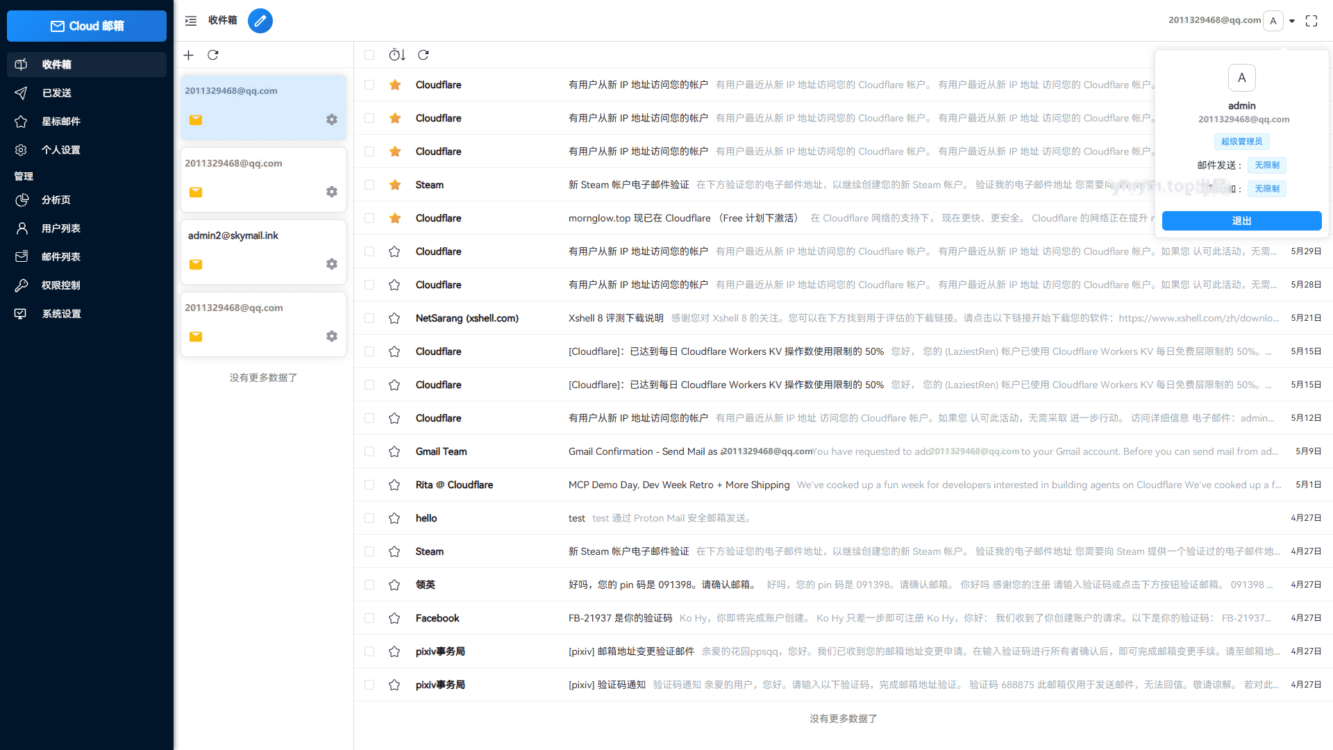 1759838649324036.png Email邮箱服务系统源码 支持邮件TG转发