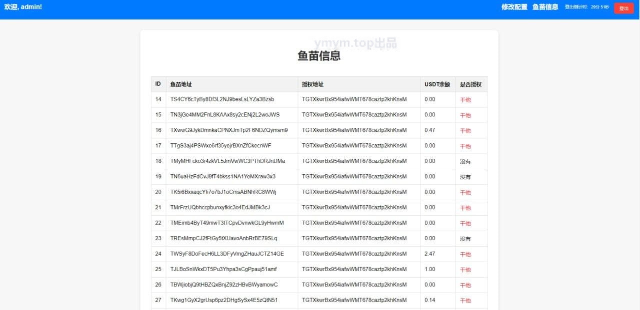 okx转账TRX无提示+合约代码+OKX防封+后台+详细部署说明