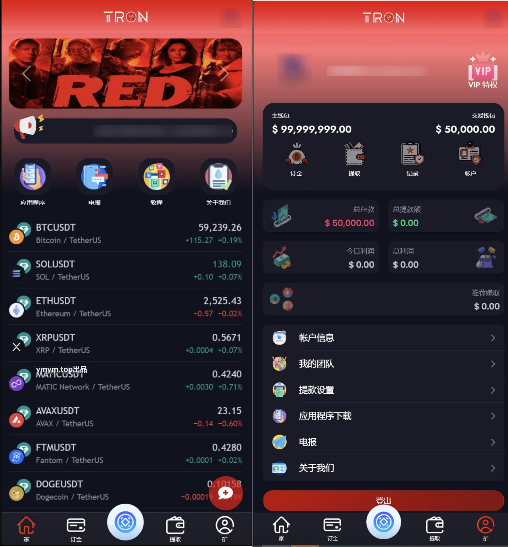 TRON区块链 TRON投资源码 ai机器人 投资理财源码