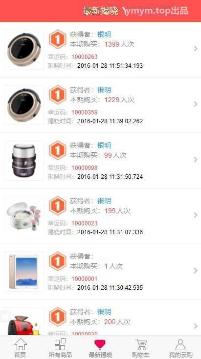 最新1元云购源码，购啊购一元微购+带机器人+带控制+购啊购云购电商管理系统