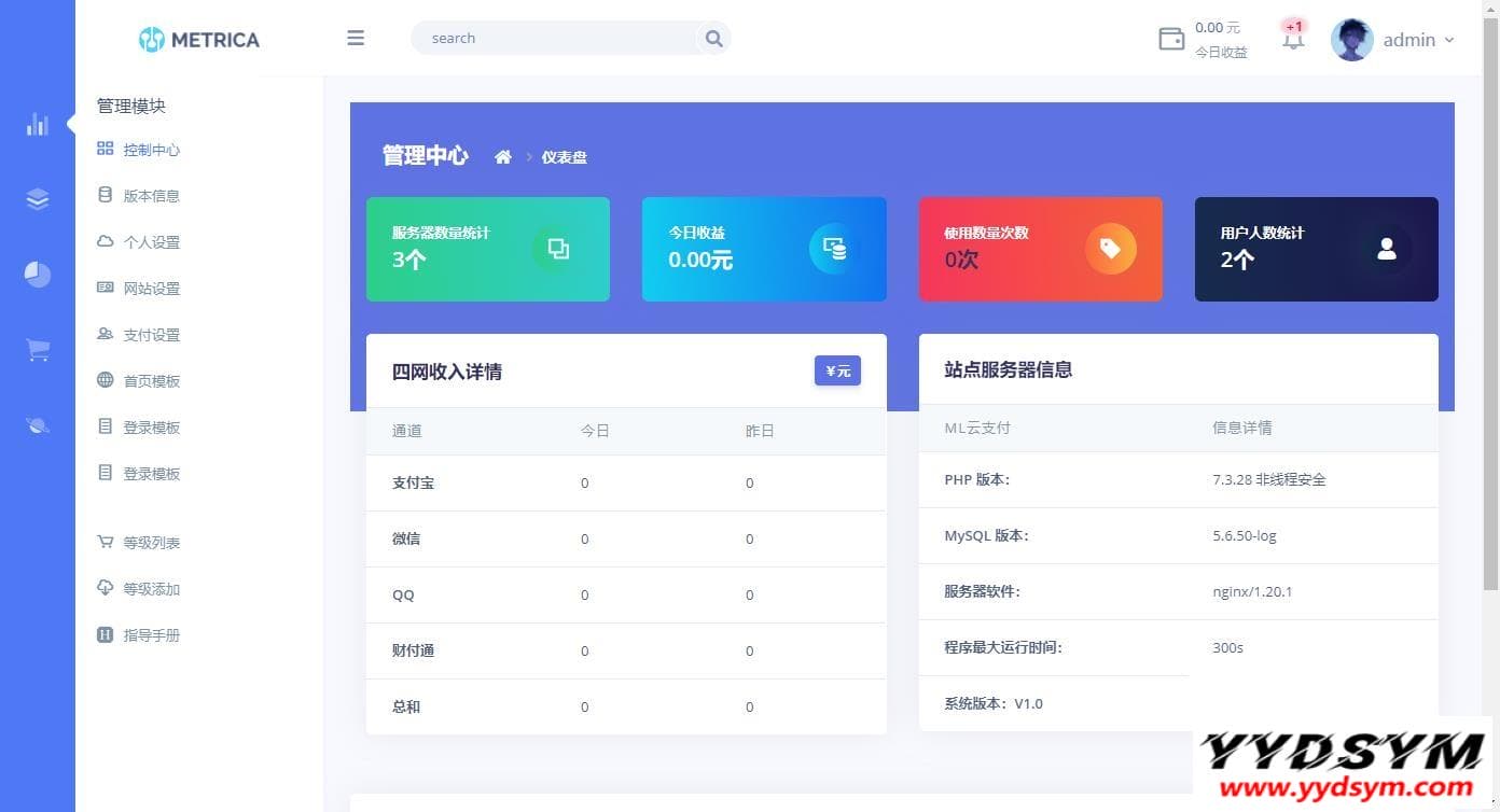 全新DHPST分销系统-EP分销-云主机分销系统