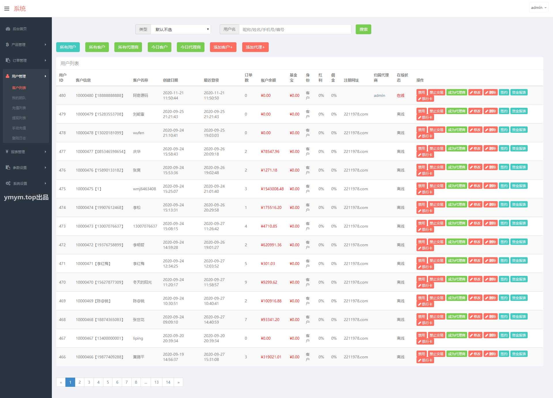 【微盘】Thinkphp基金宝余额宝修复版版